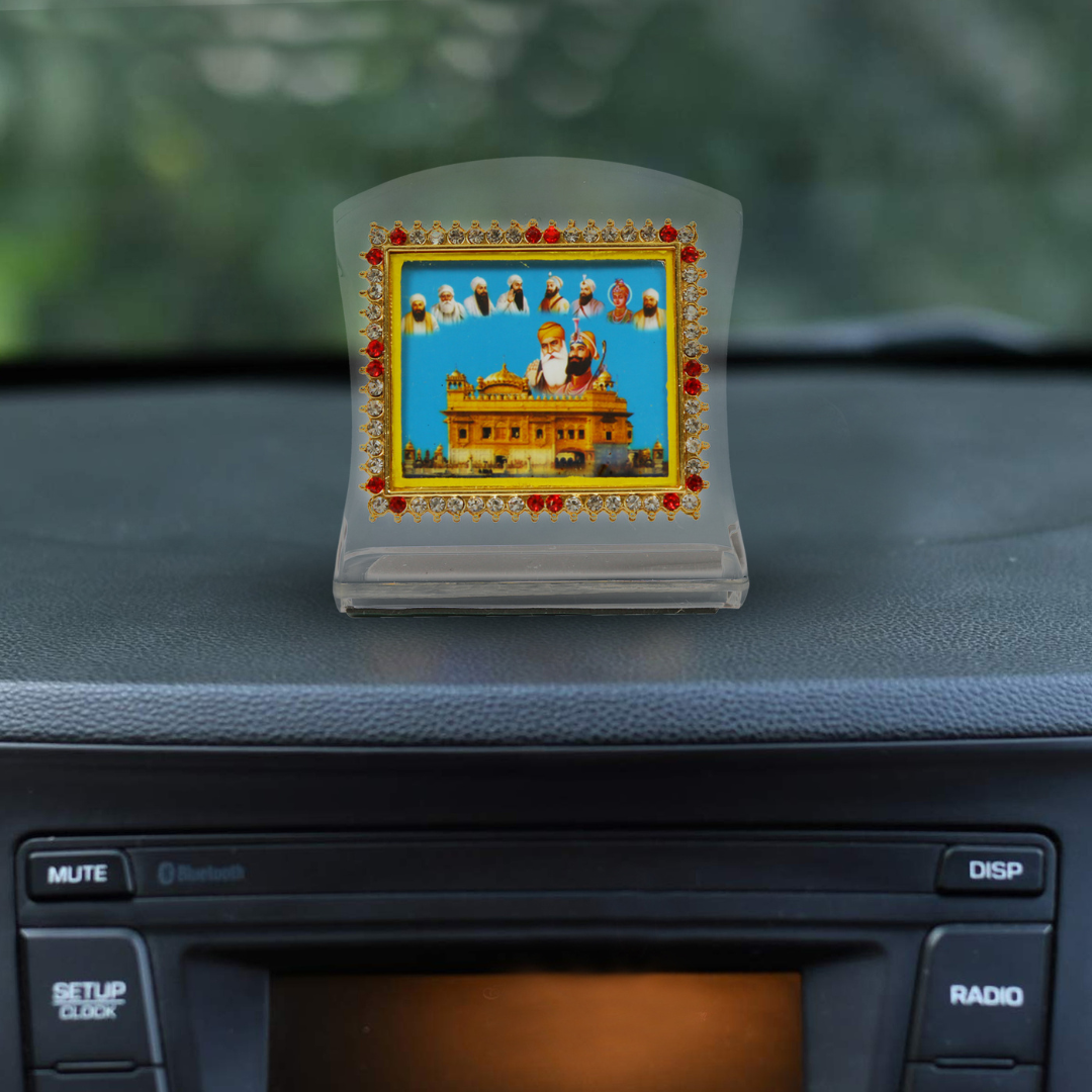 Curve Car Dashboard Idol Das Guru Golden Temple