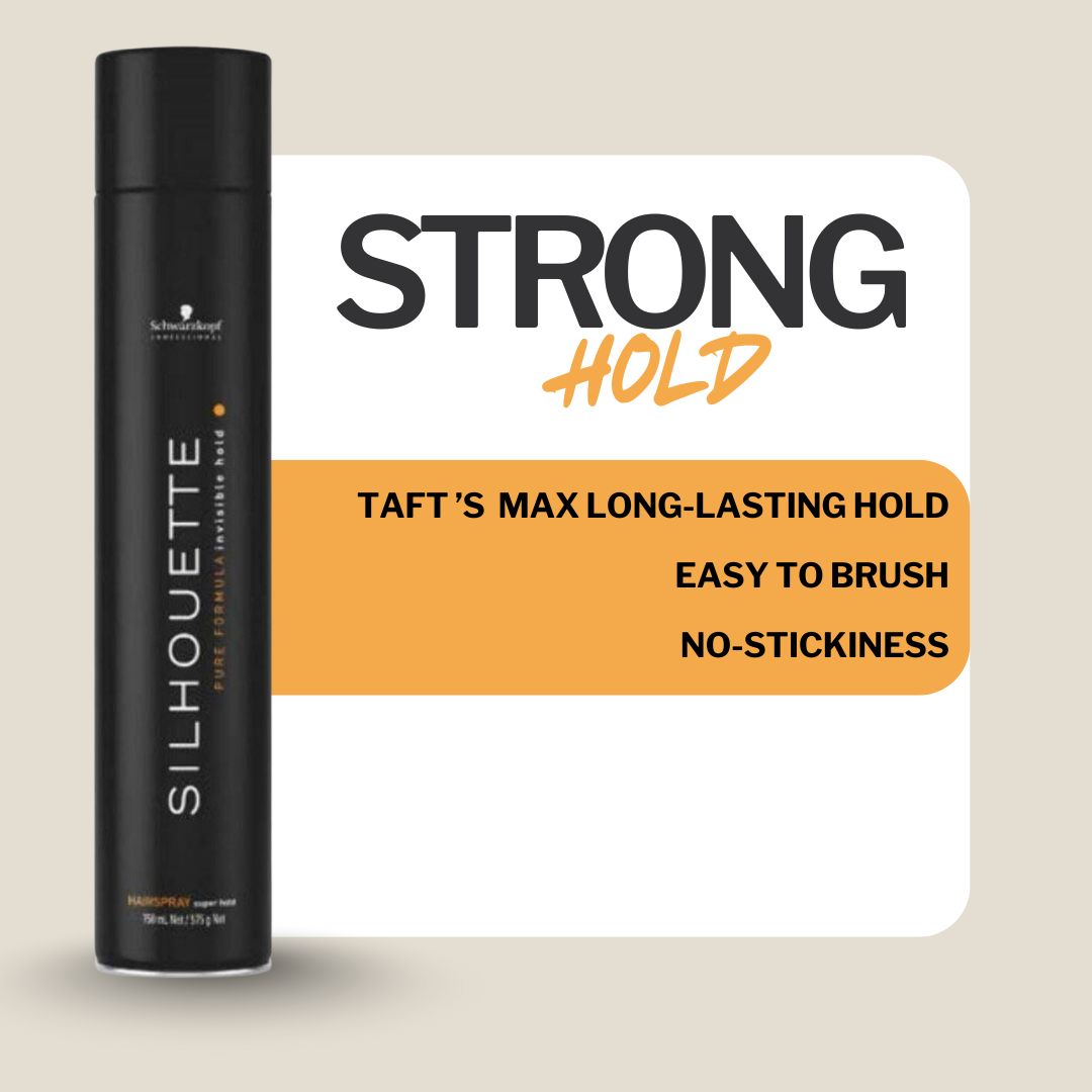 Silhouette Extra Strong Hair Spray hard fixing hairspray - 750 ml