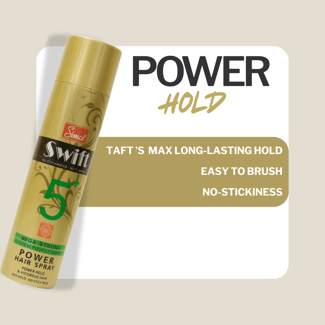 Simco Gold Swift Spray 5+ Beard Hair Styler & Fixer
