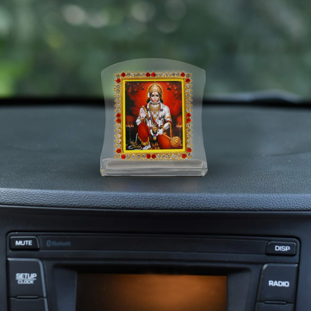 Curve Car Dashboard Idol Hanuman JI
