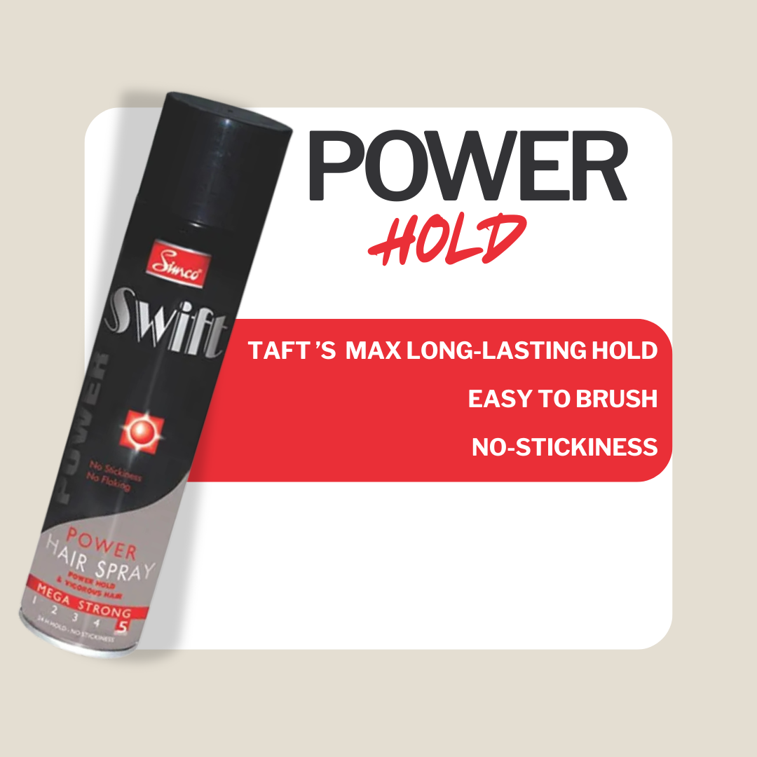 Simco Swift Mega Strong Hair Spray Black (100 ml)