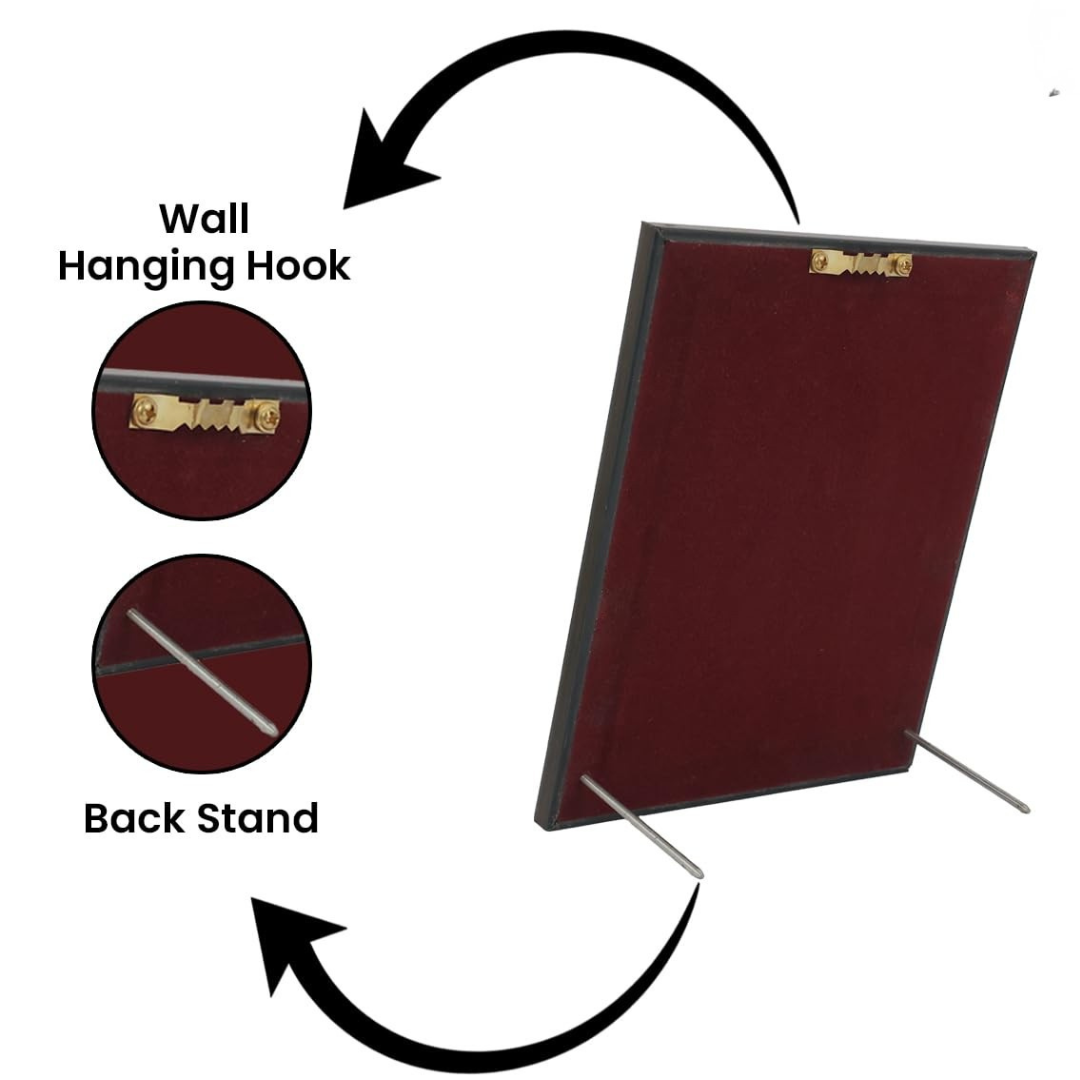 Handicraft Wooden Photo Frame Guru Nanak Dev Ji