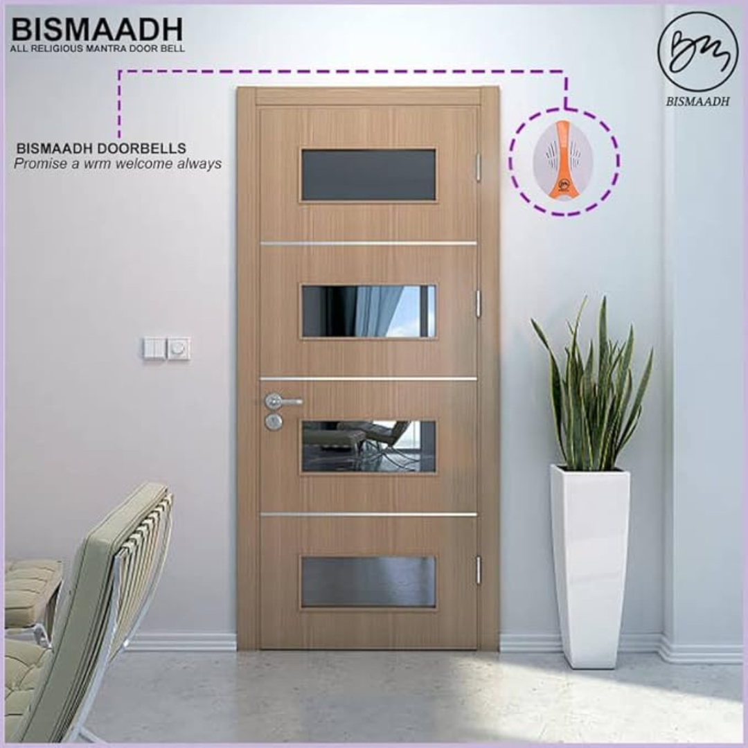BISMAADH Electronic Doorbell for Home & Office Om Namah Shivay