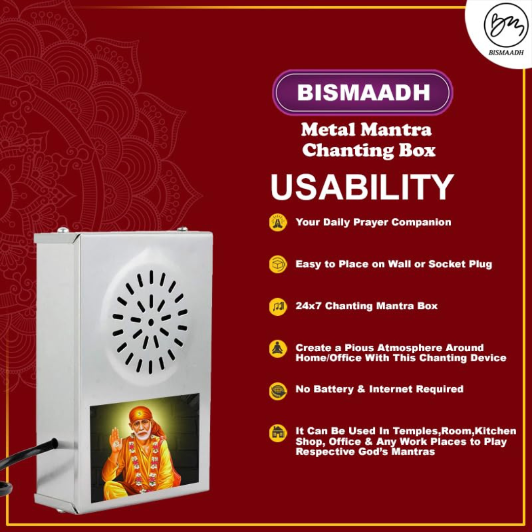 Bismaadh Divine Mantra Bell – Metal Body Edition