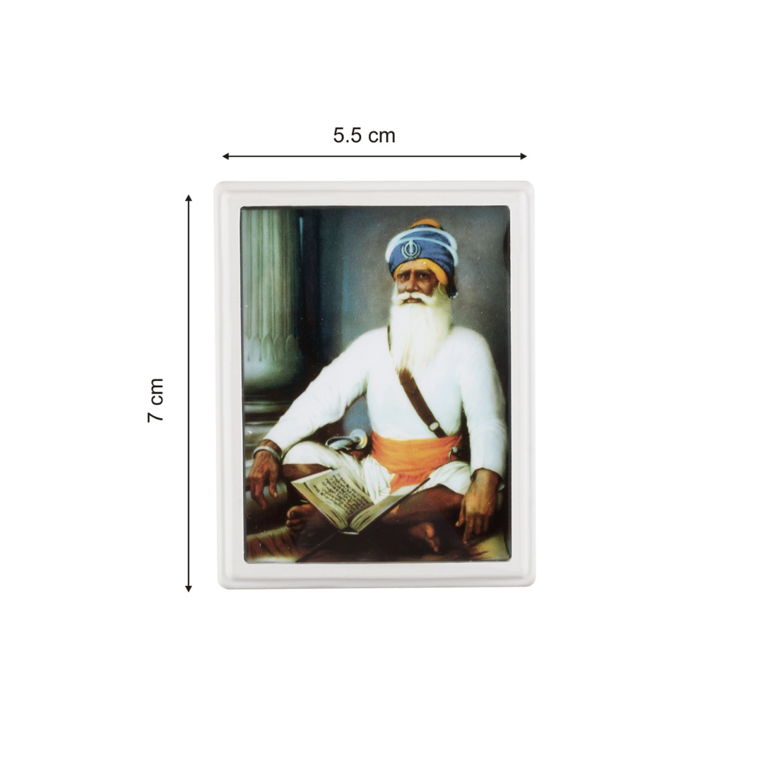 BISMAADH Decorative Night LED Lamp for Home & Pooja Room Baba Deep Singh ji