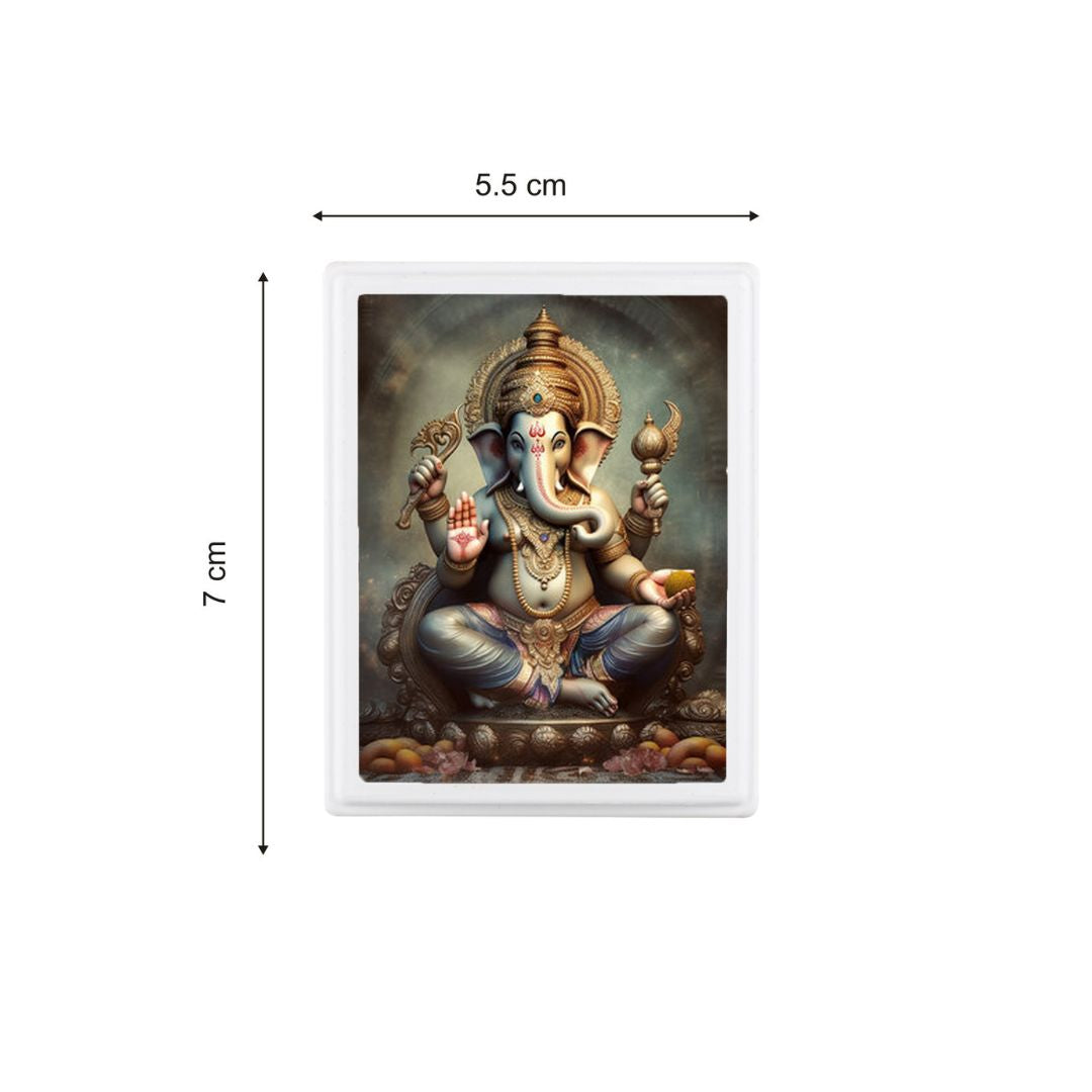 BISMAADH Decorative Night LED Lamp for Home & Pooja Room Ganesh JI