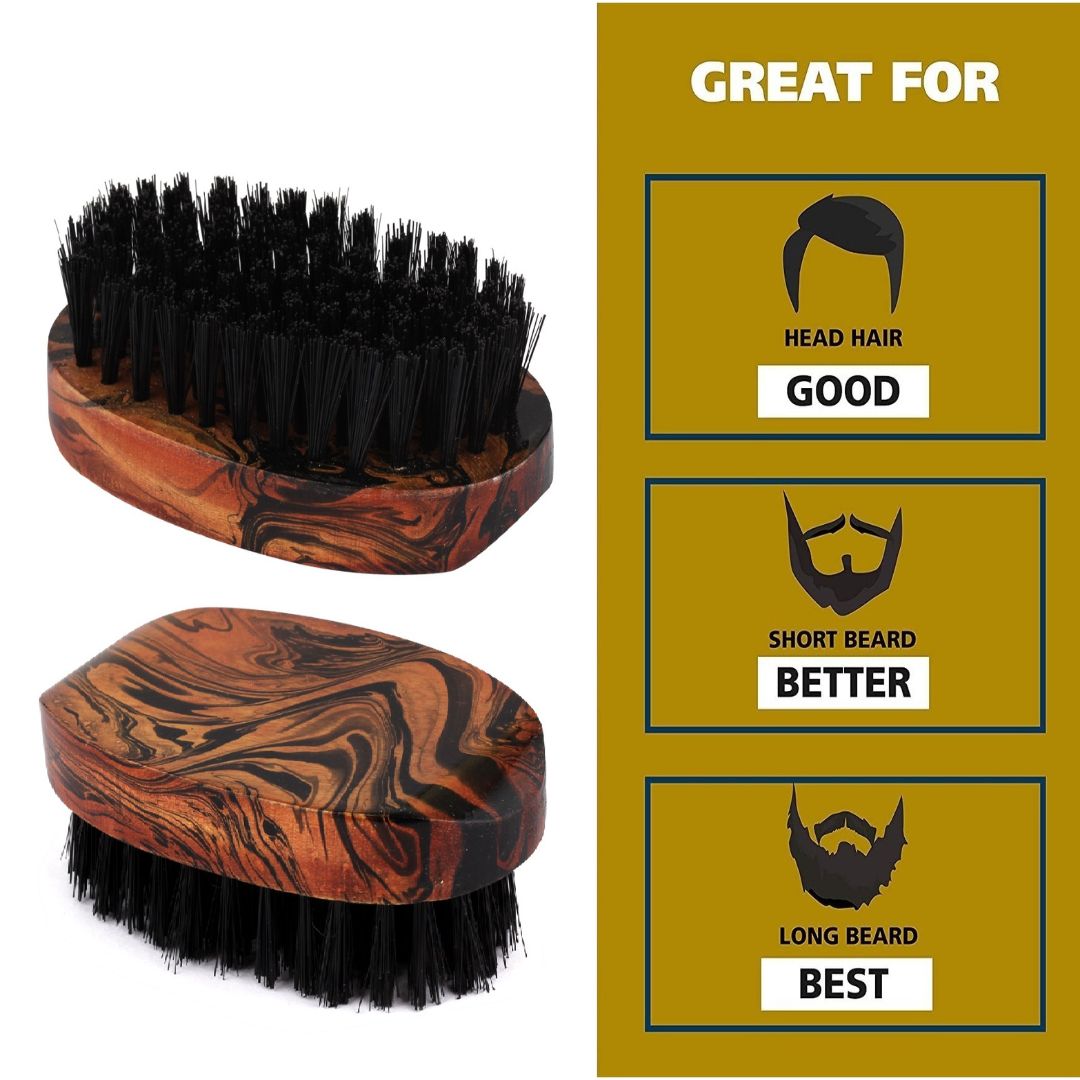 CASTO Beard Brush With Nylon Bristles Big9